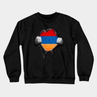 Armenia Flag. Proud Armenian Crewneck Sweatshirt